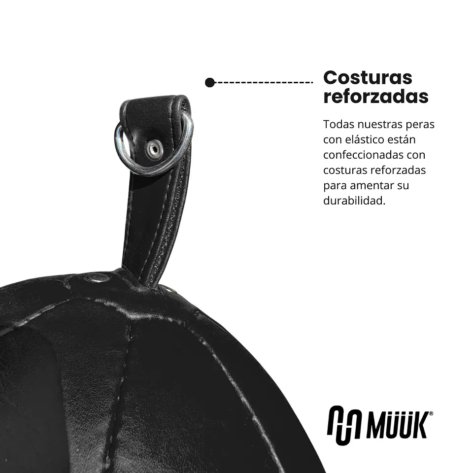 Pera Box Muuk Con Elastico Negro/Rojo 7