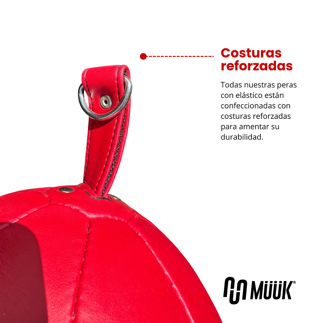 Pera Box Muuk Con Elastico Roja 5