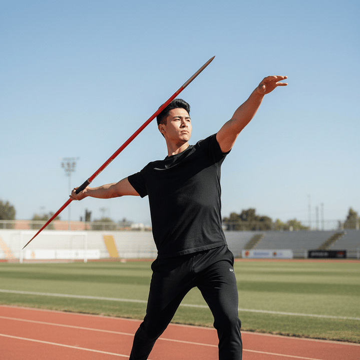 Jabalina de Atletismo Aluminio para Competicion IAAF 8