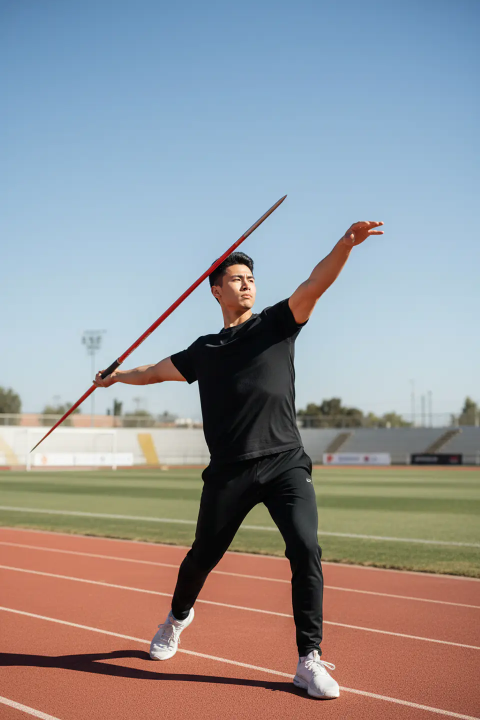 Jabalina de Atletismo Aluminio para Competicion IAAF 8