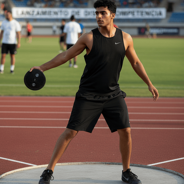 Disco de Lanzamiento Atletismo Goma Vixen 1 kg 3
