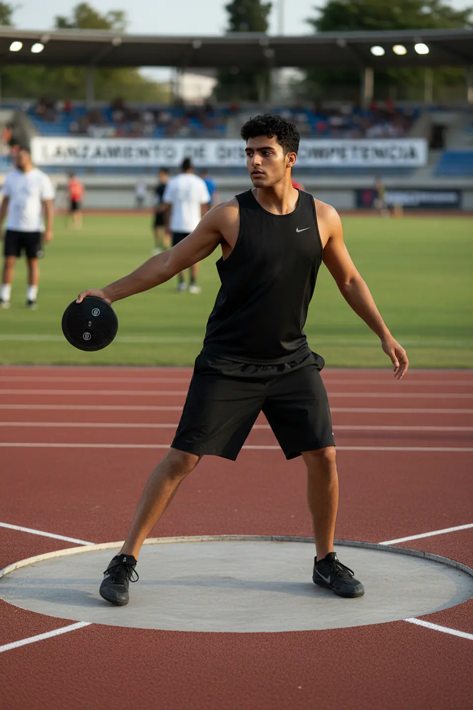 Disco de Lanzamiento Atletismo Goma Vixen 1 kg 3
