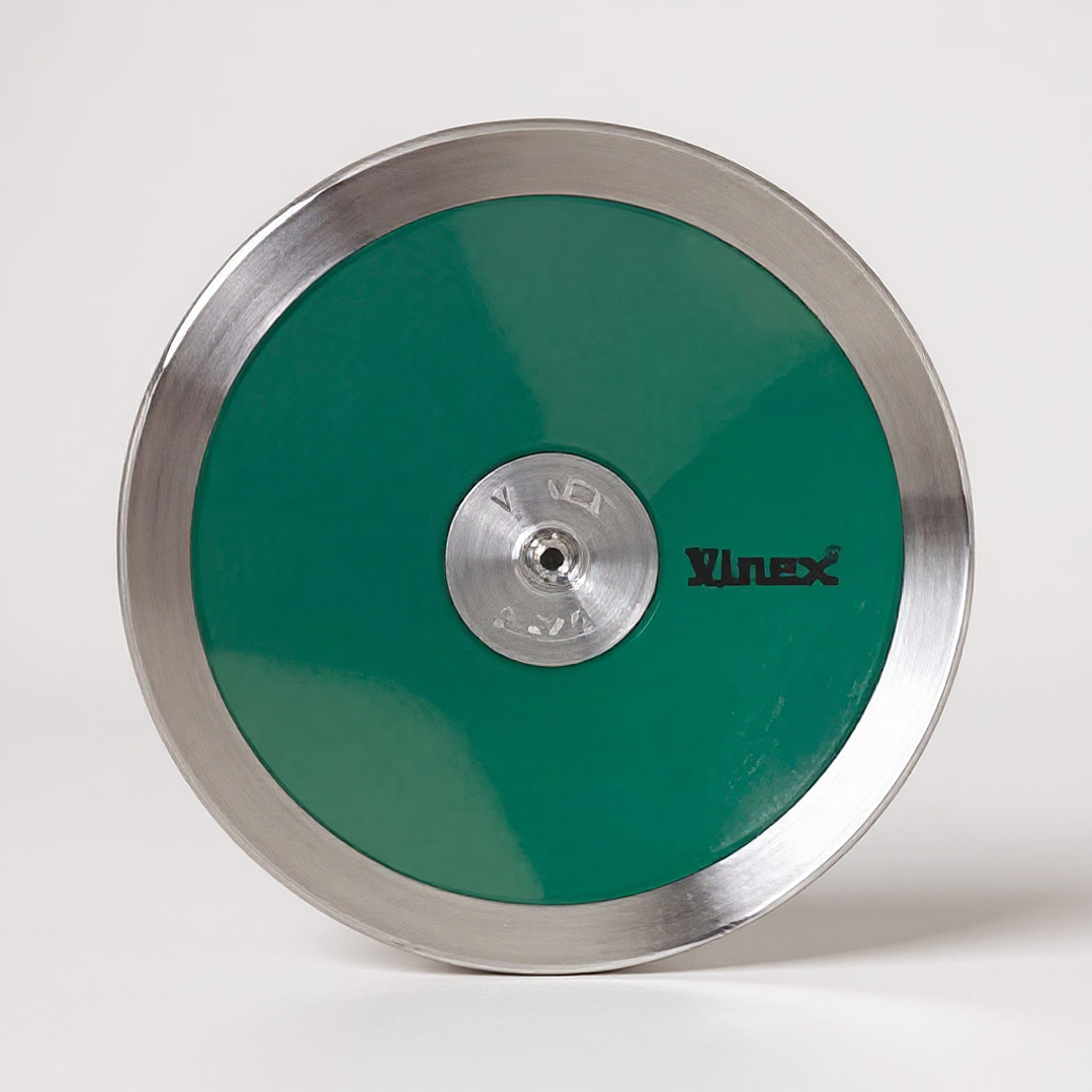 Disco de Lanzamiento Atletismo Vinex Acero Galvanizado 0.6KG 1