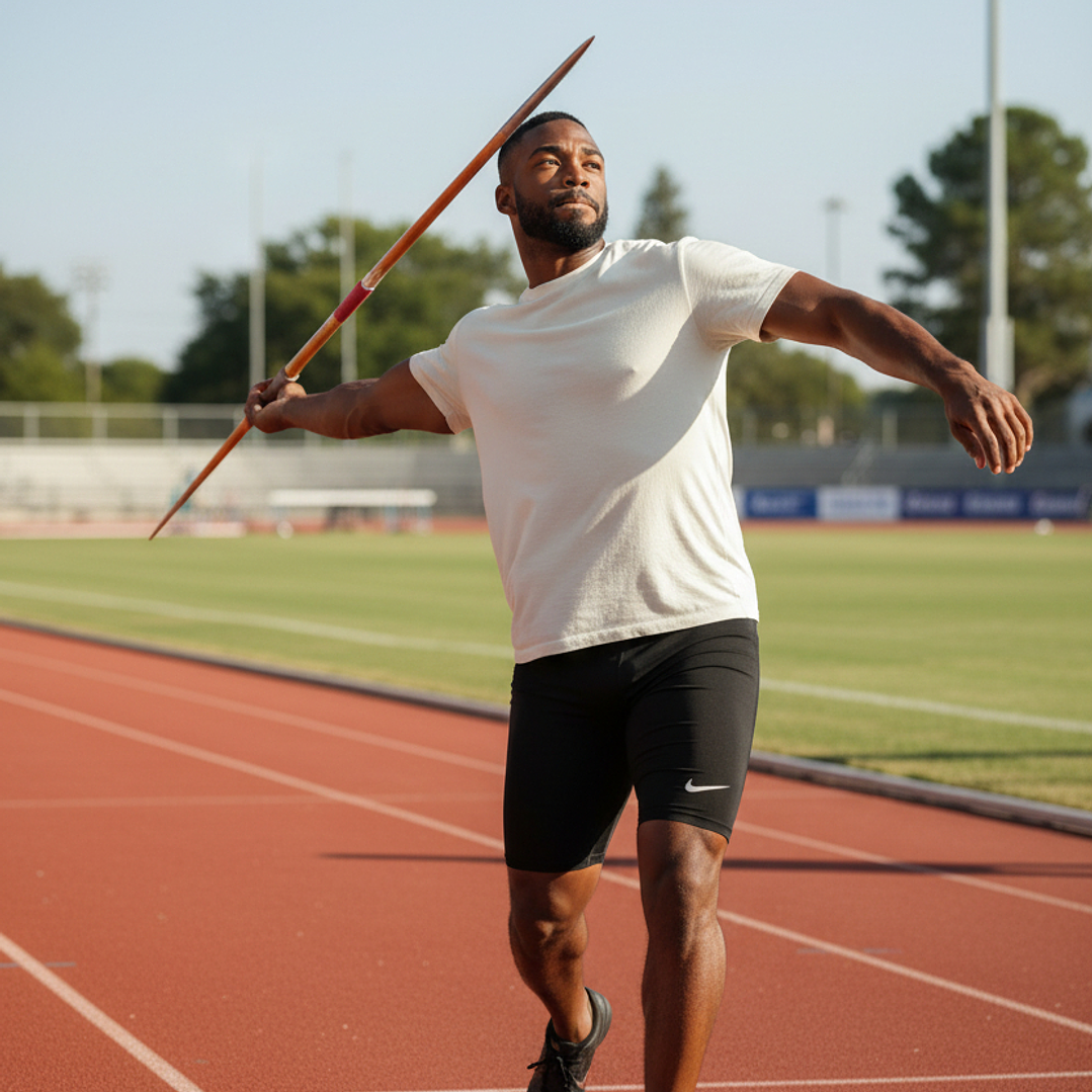 Jabalina de Aluminio Atletismo Entrenamiento Economica 800 g 3