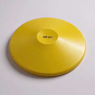 Disco de Lanzamiento Atletismo Nacional Goma 500 gr