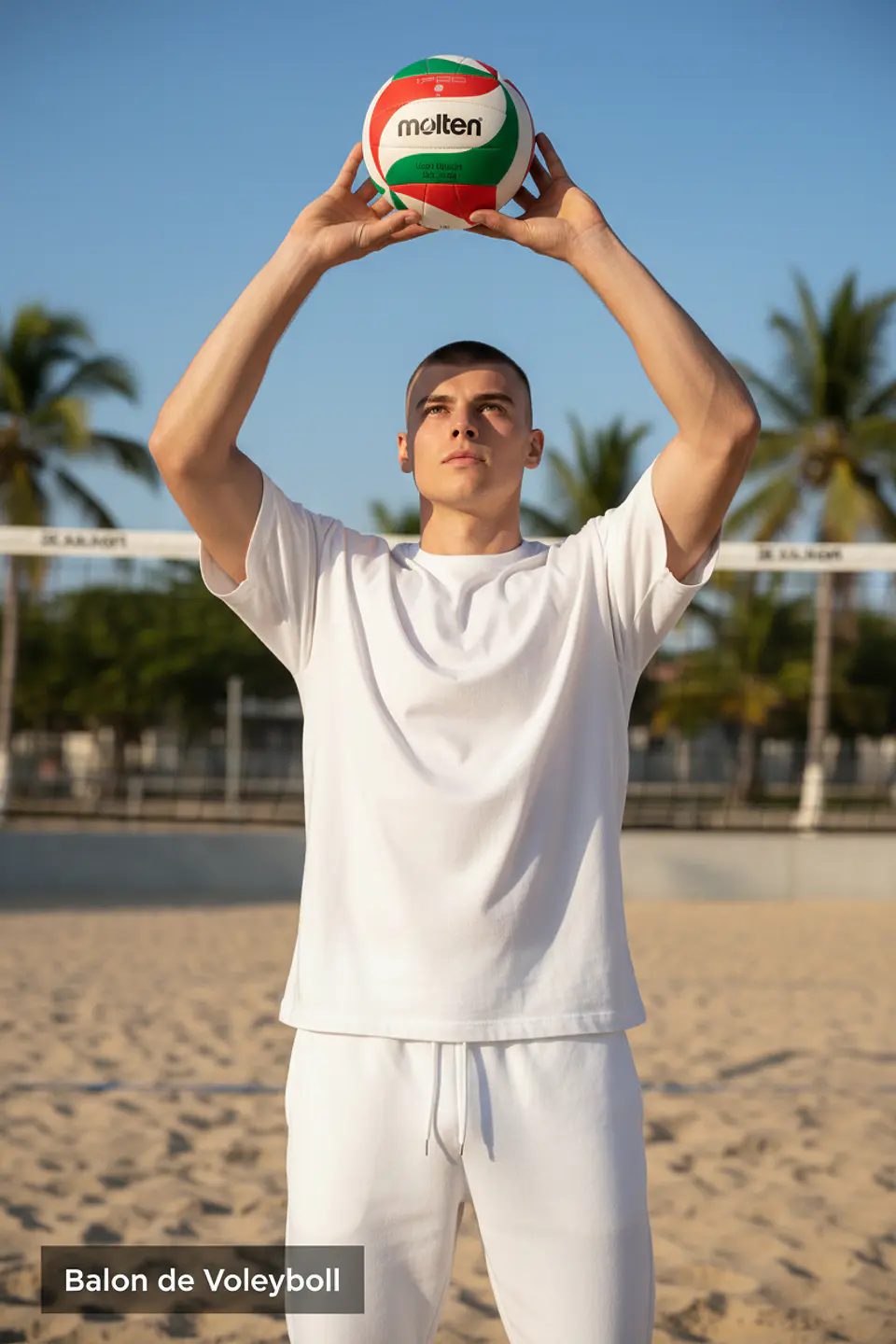 Balón De Voleibol Molten School Ultra V5M-1700 N°5 4