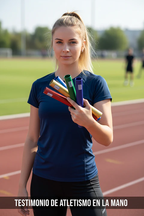 Set Testimonio de Atletismo Nacional Aluminio 8 unid