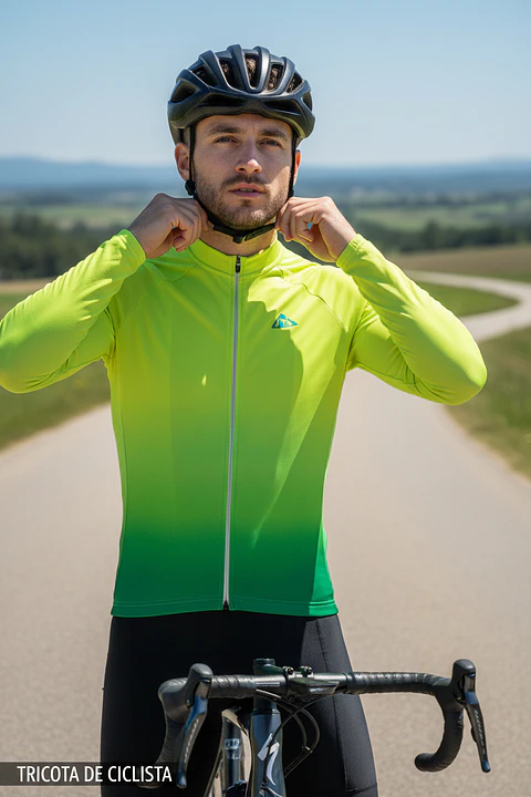 Tricota de Ciclismo Four Compresion Polar M/Larga 