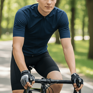 Guantes de Ciclismo Corto Best Gris/Negro 