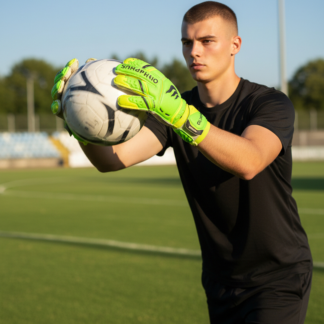 Guante de Arquero Olymphus Apolo Verde-Lima  2