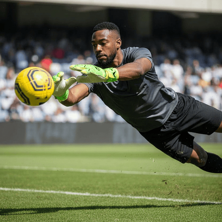 Guante de Arquero Olymphus Apolo Verde-Lima  3