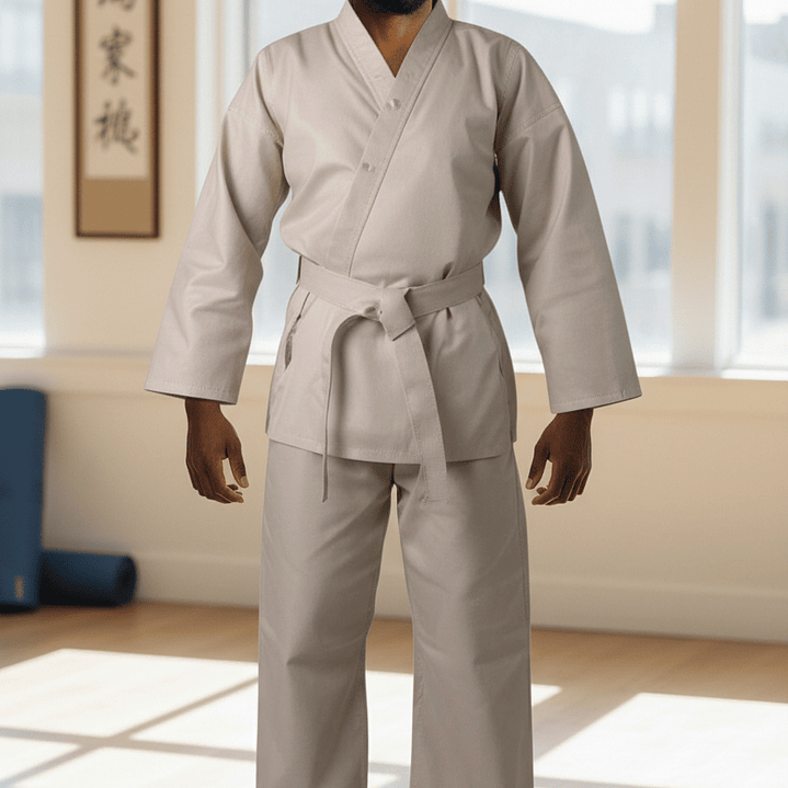 Traje de Karate Okami Blanco 150 cm 2