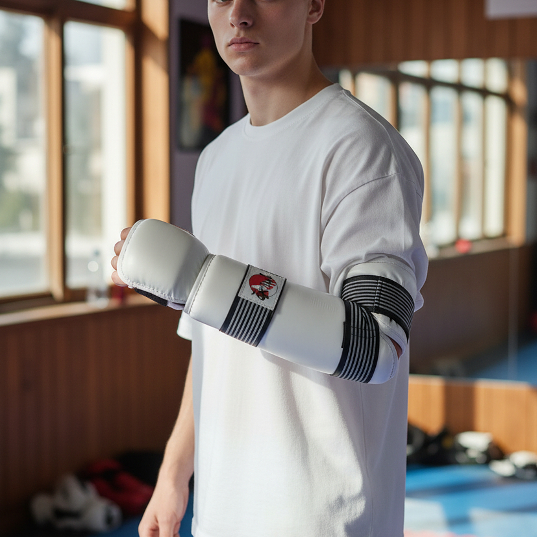 Protector Antebrazo de Taekwondo Okami Rigido 4