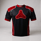 Hombrera de Rugby Mitre Premier Academy Armour Negro-Rojo - Miniatura 2
