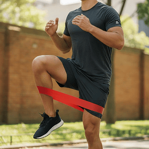 Banda Elastica Blunding Rollo Light 0.20mm 45 mts Rojo