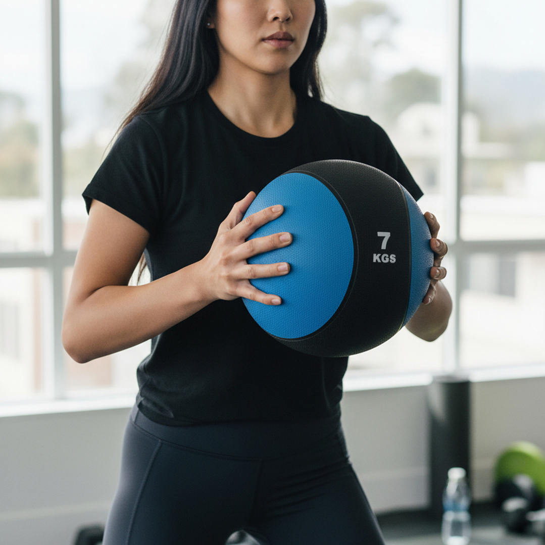 Balon Medicinal Nacional con Rebote 7 kg 2