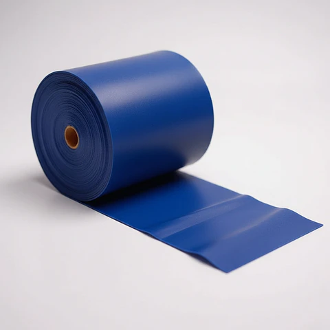 Banda Elastica Blunding Rollo Heavy 0.30mm 45 mts Azul