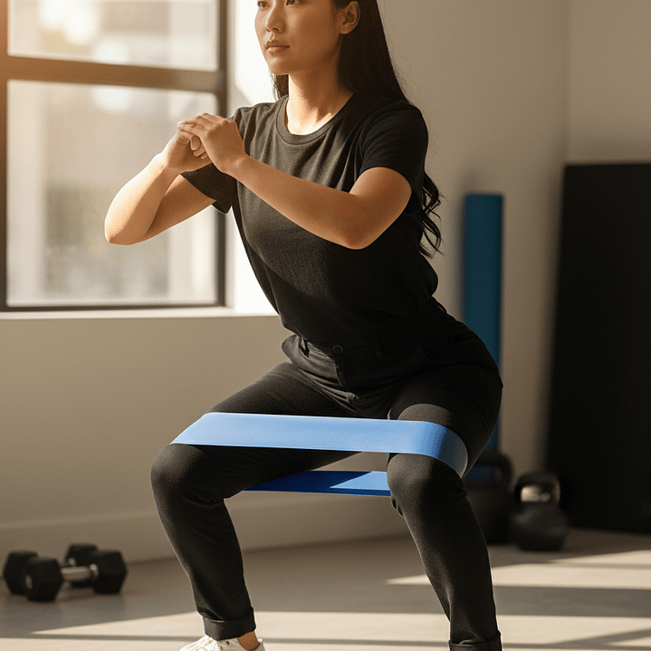 Banda Elastica Blunding Rollo Heavy 0.30mm 45 mts Azul 2