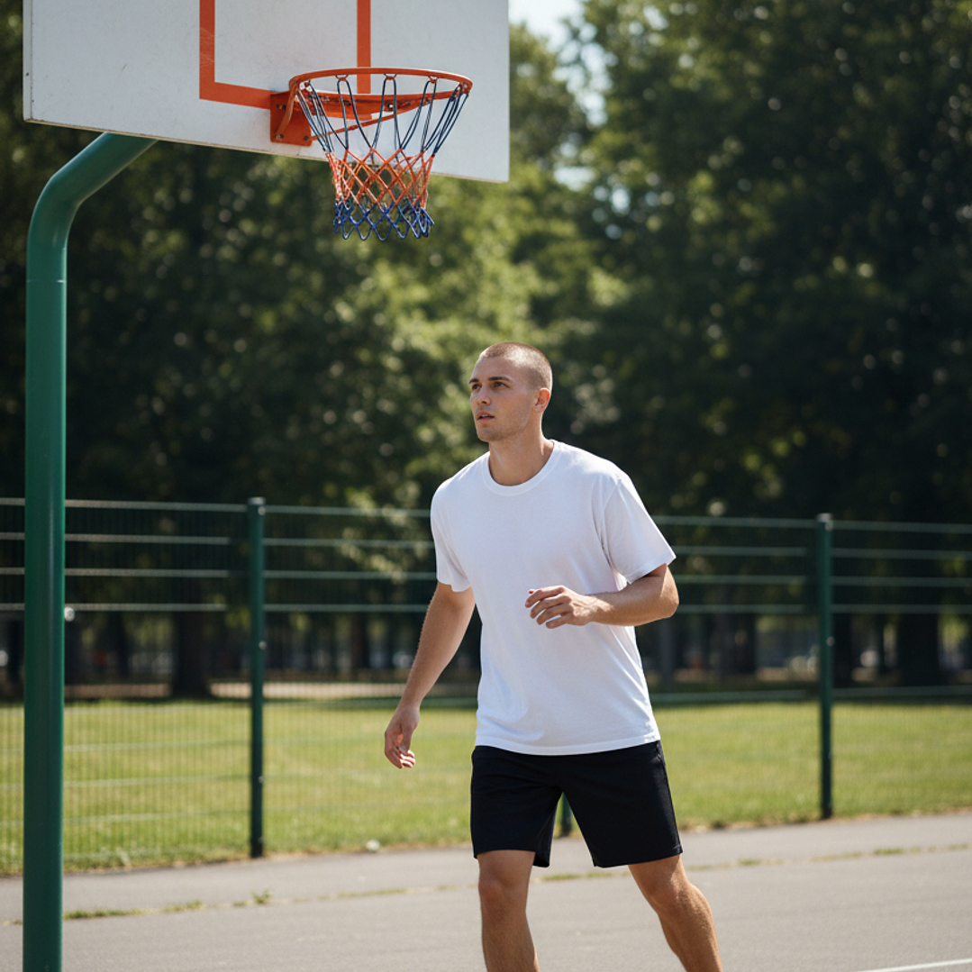 Aro de Basketball Doble Retractil 4