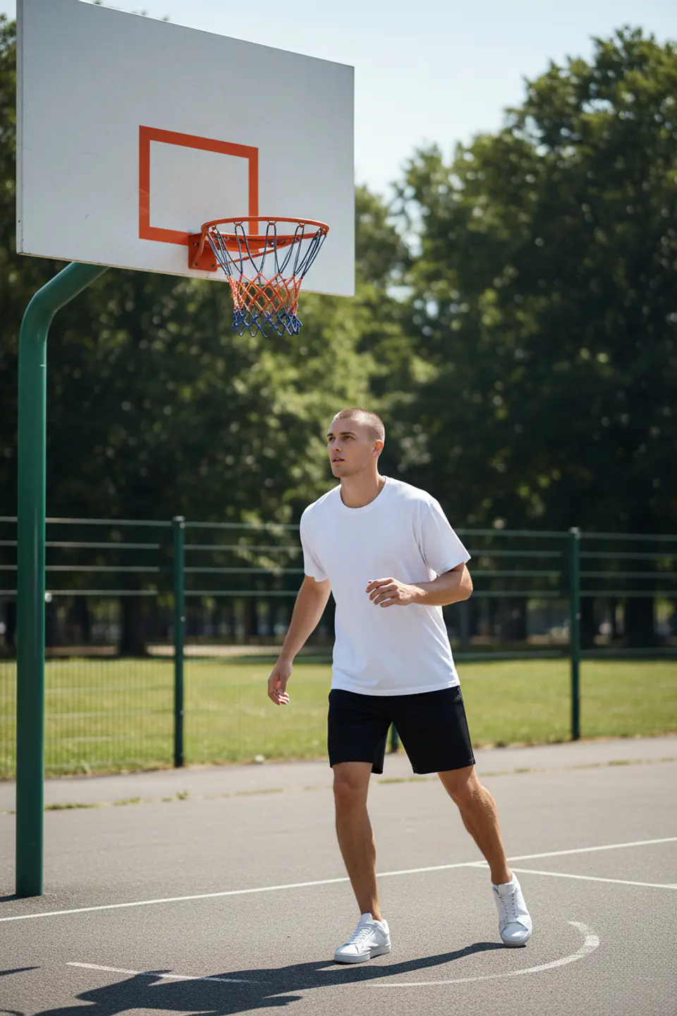 Aro de Básquetbol Doble Retractil 4