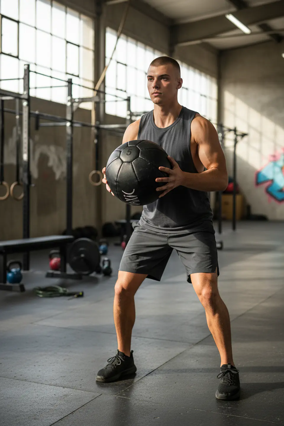 Balon Medicinal de Crossfit Wall Ball  4