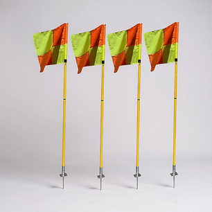 Banderines de Corner con Base 4 unid