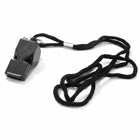 Silbato de Entrenamiento Plastico Runick con Cordon