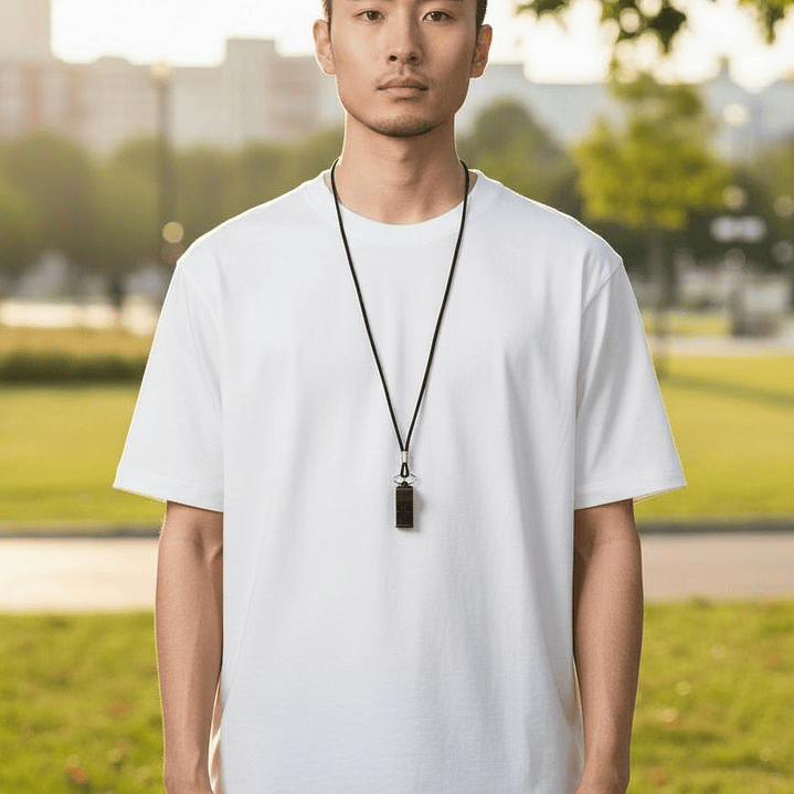 Silbato de Entrenamiento Plastico Runick con Cordon 3