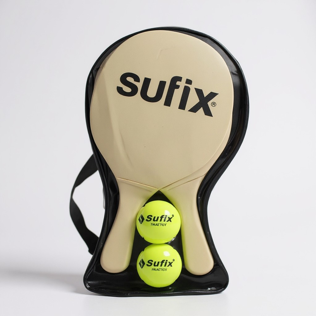 Paletas de Playa Terciado Sufix con 2 Pelotas 1
