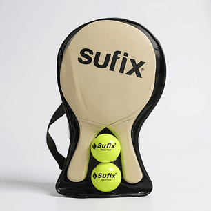 Paletas de Playa Terciado Sufix con 2 Pelotas