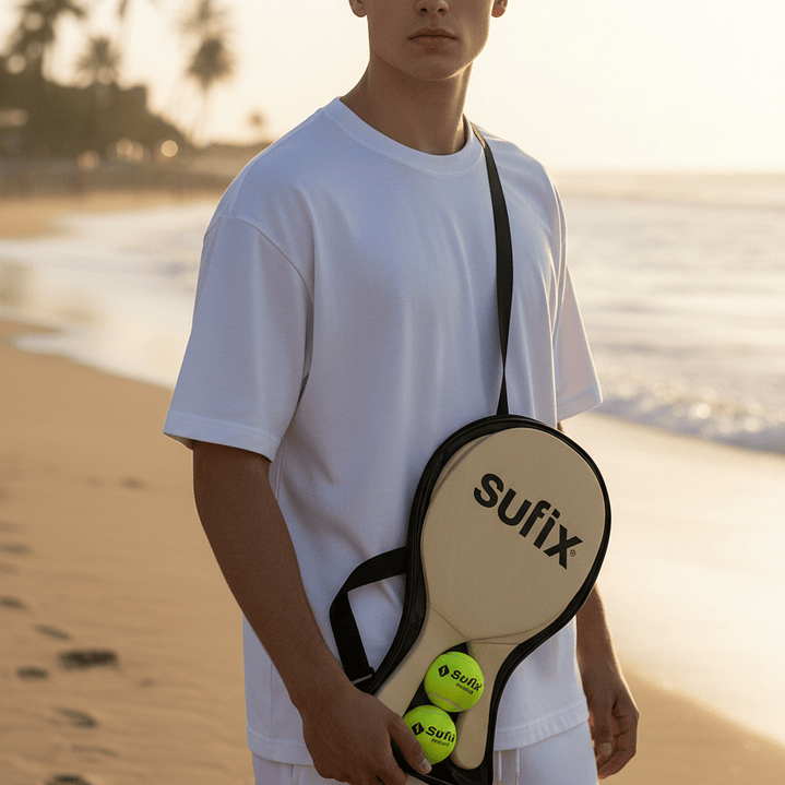 Paletas de Playa Terciado Sufix con 2 Pelotas 2