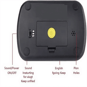 Reloj de Ajedrez Digital Profesional con Temporizador