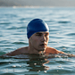 Gorro de Natacion Hydro 804 Silicona Super Soft Azul - Miniatura 2
