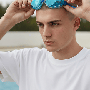 Lente de Natacion Viva Sport Infinity Azul