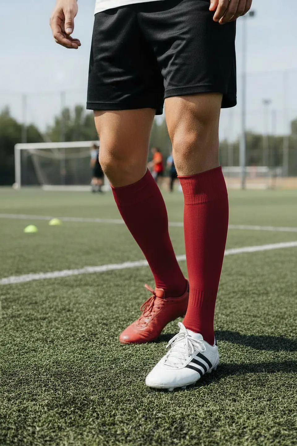 Medias de Futbol Drb Juvenil Rojo 3