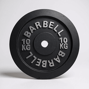 Disco de Fierro Preolimpico Barbell 10 Kg