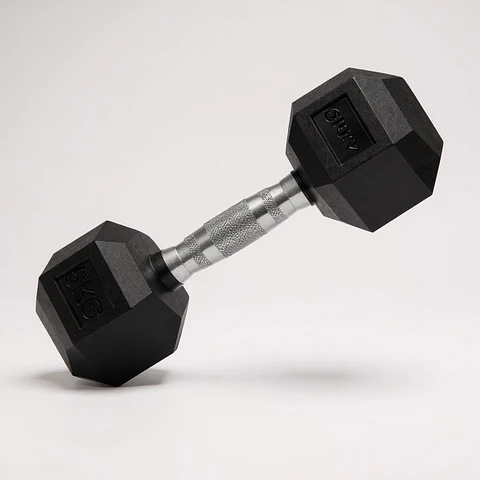 Mancuerna Hexagonal Goma 5 kg