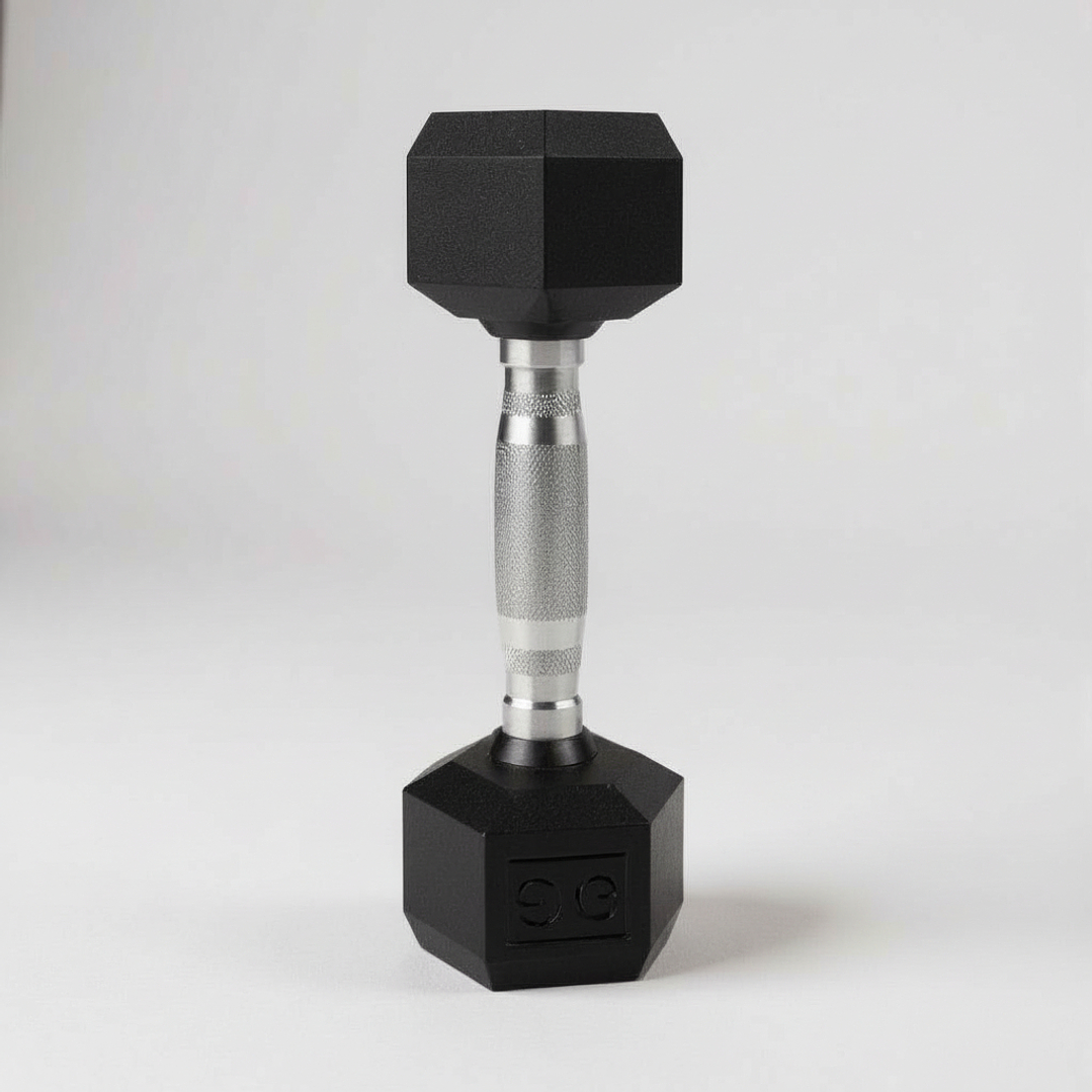 Mancuerna Hexagonal Goma 5 kg 2