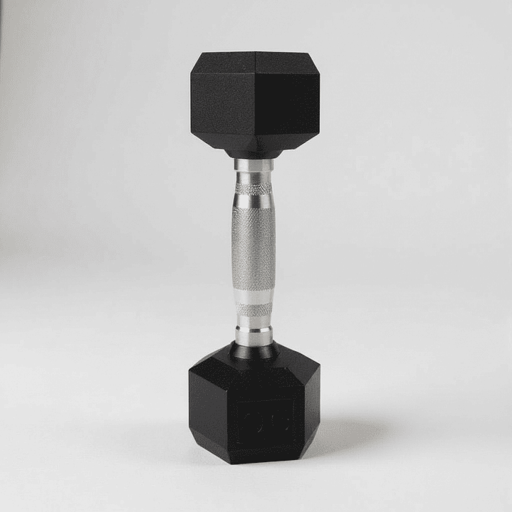 Mancuerna Hexagonal Goma 5 kg 2