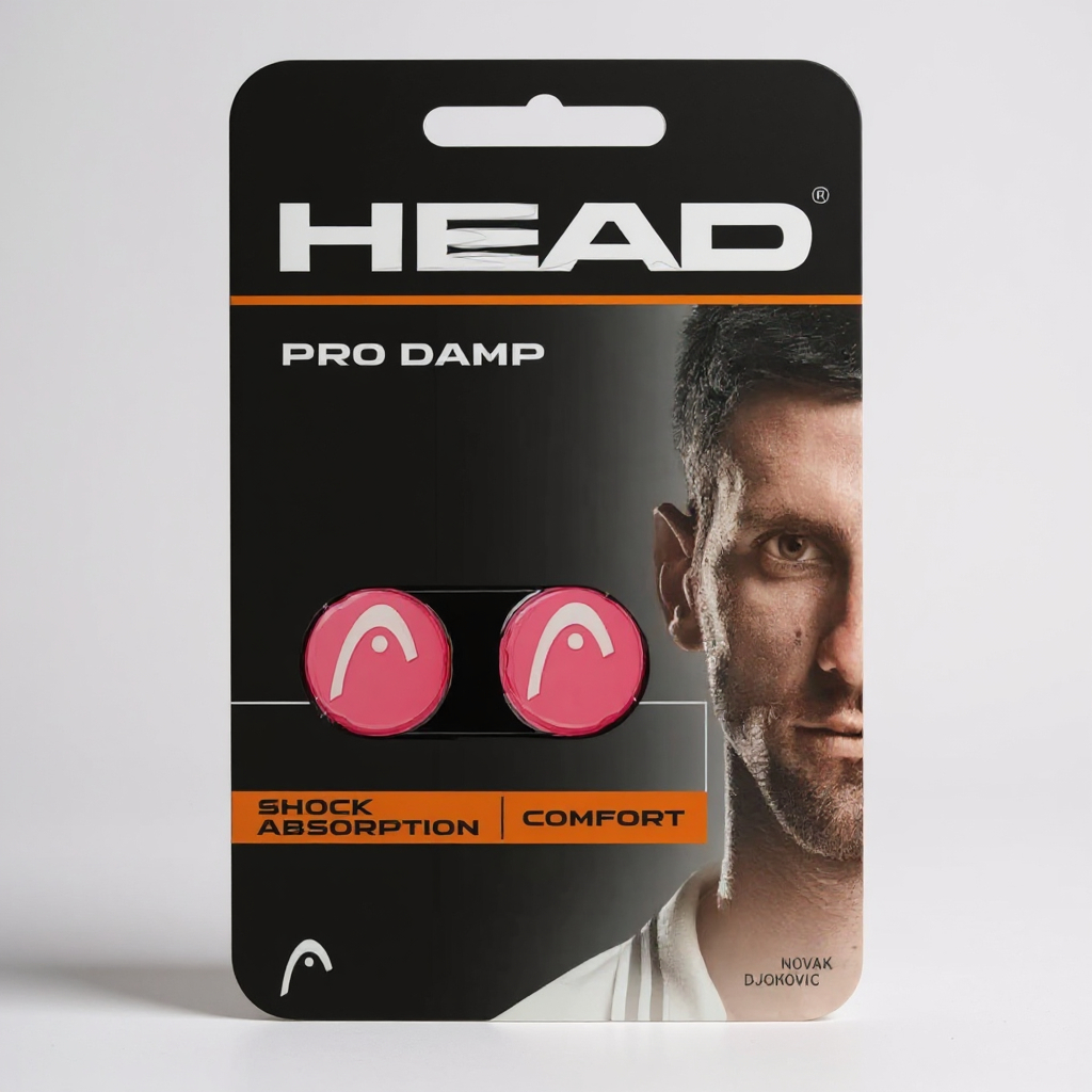 Anti vibrador Tenis Head Fucsia x2