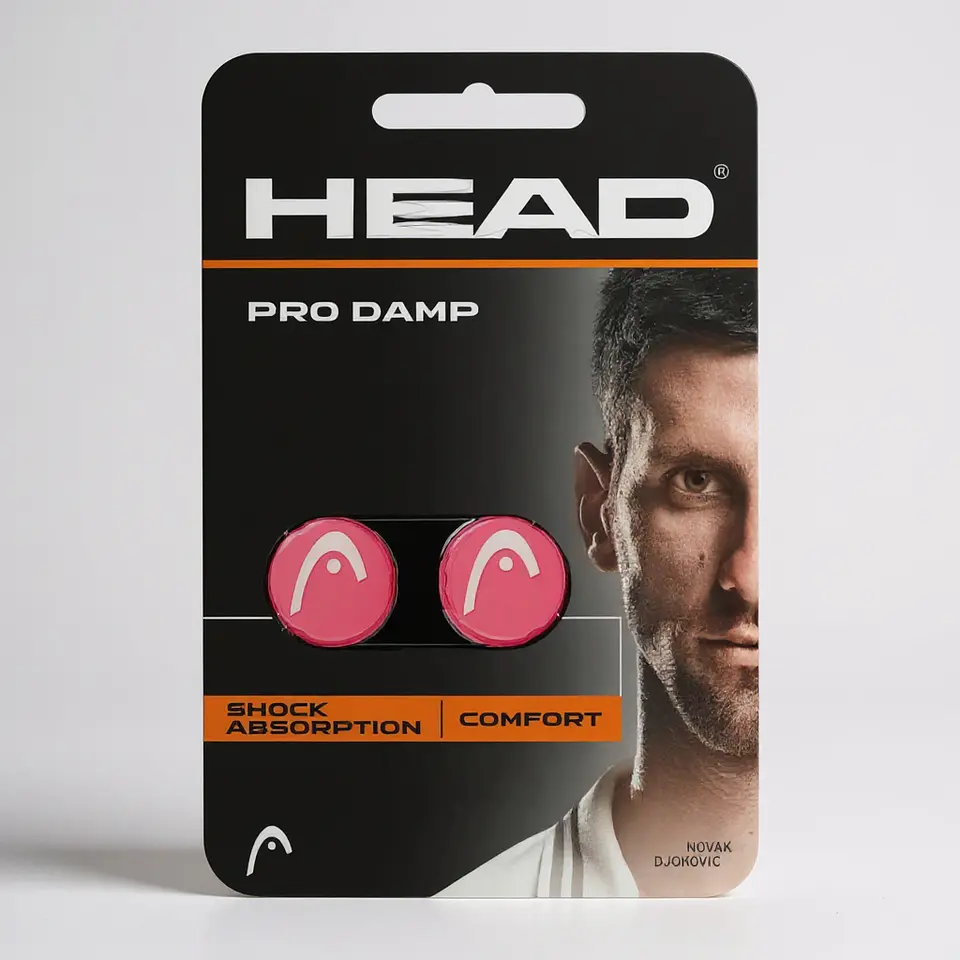 Anti vibrador Tenis Head Fucsia x2 1