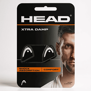 Antivibrador Tenis Head Negro x2