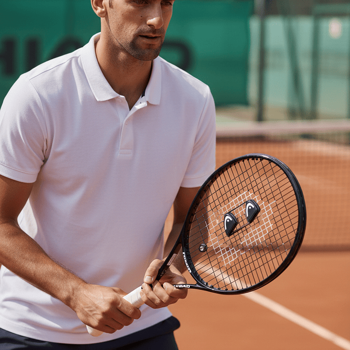 Antivibrador Tenis Head Negro x2 4