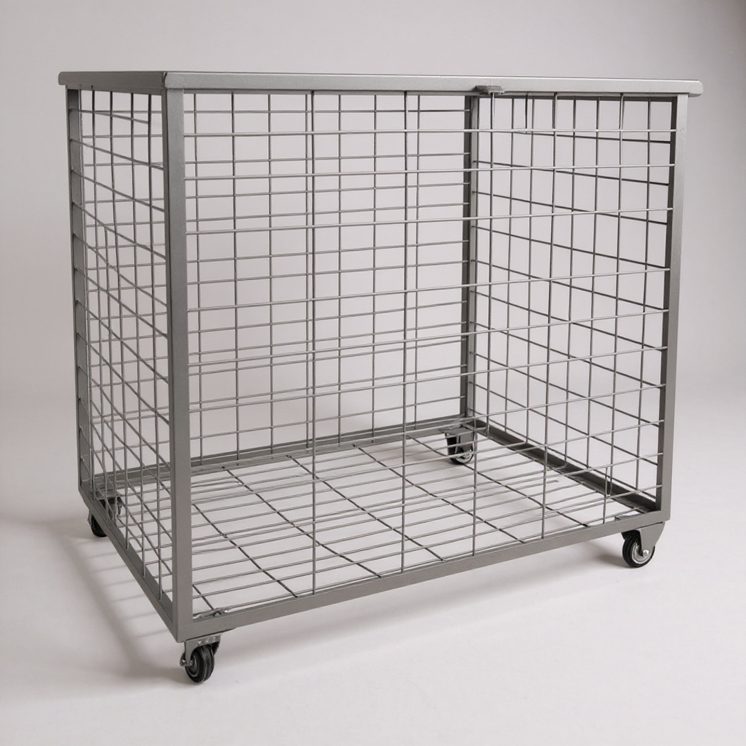 Carro Porta Balon Tipo Jaula 100x75x75 cm 1