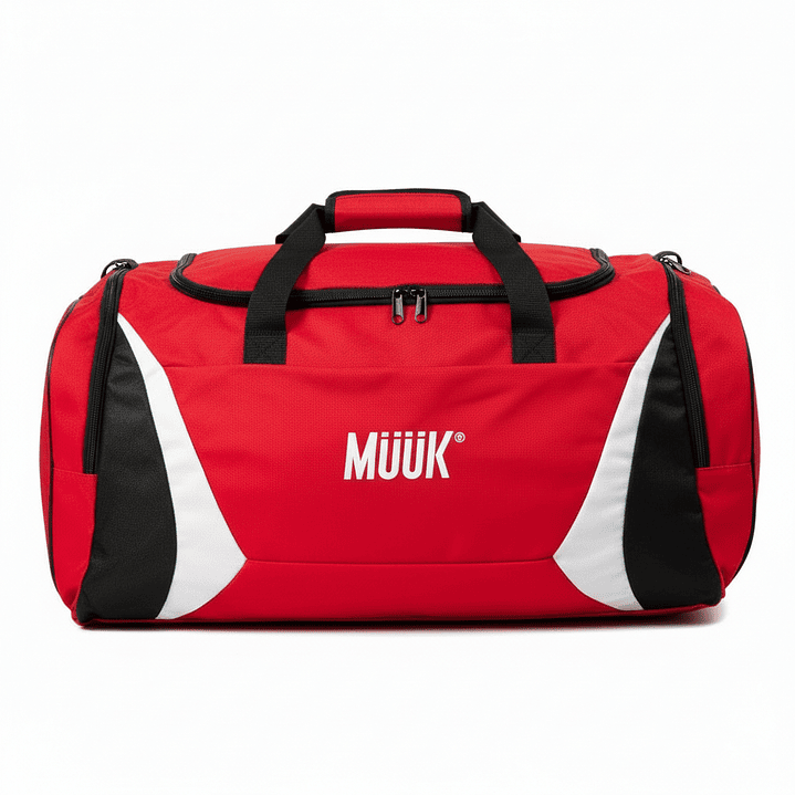 Bolso Deportivo Rojo Muuk 66 lts 7