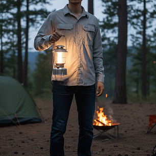 Camisa de Camping para Lampara 2un