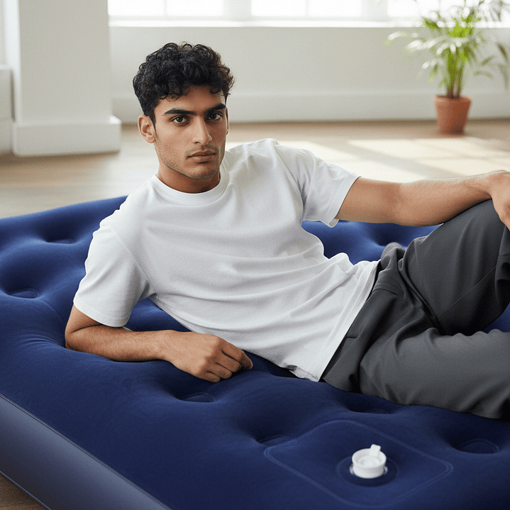 Colchon Inflable de Camping Nautika Zenite 2 Plazas 2