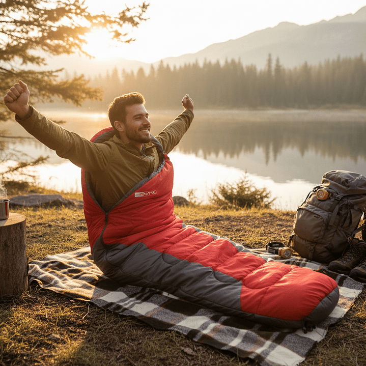 Saco de Dormir de Camping Nautika Mummy 3