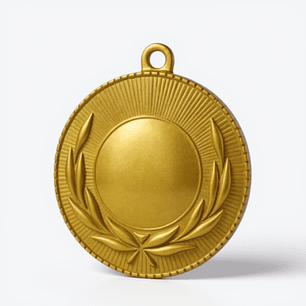 Medalla Generica Dorada MD216 c/Cinta Tricolor