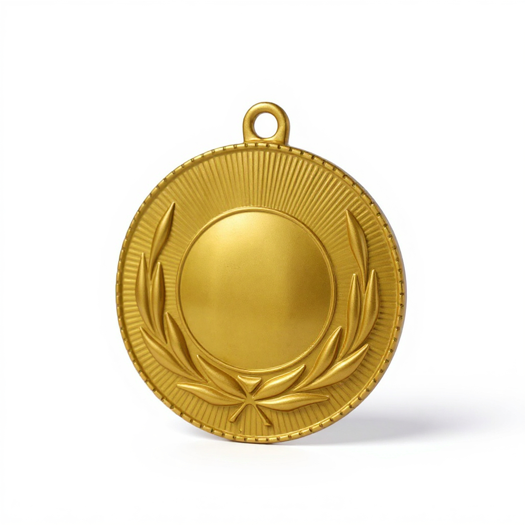 Medalla Generica Dorada MD216 c/Cinta Tricolor 1